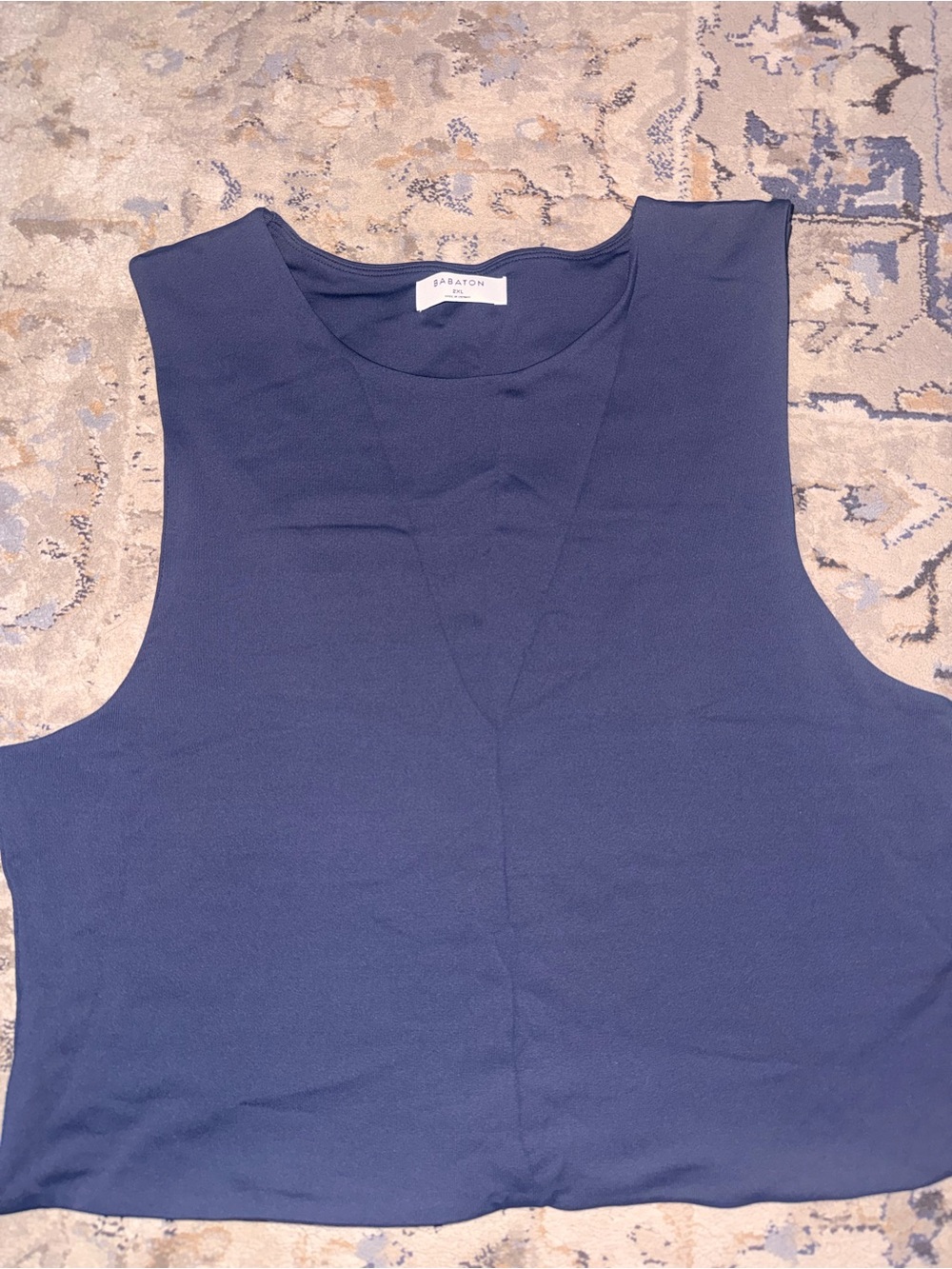 Babaton Muscle Tank Navy